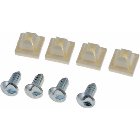 Dorman Lcns Plate Screw Kit, 49258 49258